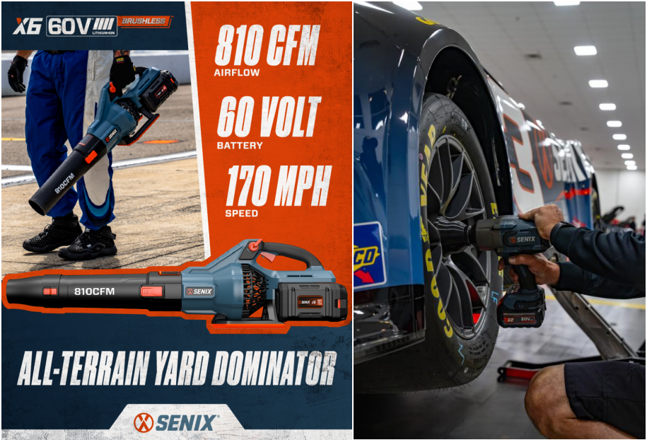 Global Leaders in Speed and Power Unite: SENIX Tools Powers RCR’s No. 8 Car at NASCAR All-Star Race